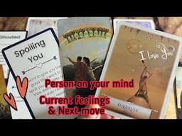 Person on your mind : Current Feeling/emotions of your person💞Next Move🫣Hindi tarot card reading