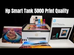 Hp Smart Tank 5000 - Print Quality Test