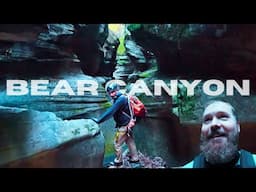 Exploring Bear Canyon in West Clear Creek Arizona | Slot Canyoneering Route AZ