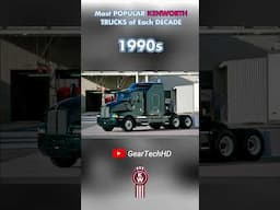 The Most POPULAR KENWORTH TRUCKS of Each DECADE - Trucks Evolution