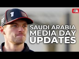 Verstappen Squashes Red Bull Exit Rumours - F1 Saudi Arabian GP Media Day