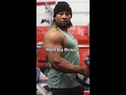 Want Bigger Biceps?
