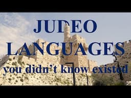 3 Judeo Languages YOU Didn't Know Existed