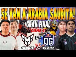 HEROIC vs OG [GAME 3] BO3 - GRAN FINAL🏆 "WISPER vs K1 HECTOR" - ESPORTS WORLD CUP 2025 DOTA 2