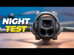 DJI Mavic 4 Pro at Night : Low Light Test