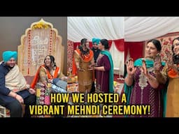 This is how we hosted a Vibrant Mehndi Ceremony! in 2025!