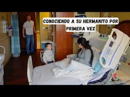 Por fin saliendo del hospital | Kai conoce a su hermanito