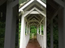 The Smallest Covered Bridge in Tennessee #tennessee #bridge #coveredbridges #easttn #history