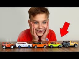 Learning Car Brands with Mark’s Hot Wheels Collection