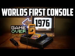 Worlds First console with Rom cartridges