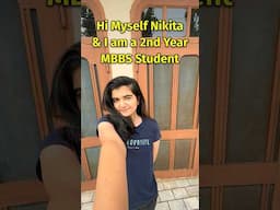 Second Year MBBS: 15-Day Countdown Begins ⏳|  Nikita Singh | #MBBS #minivlog #mbbsvlog