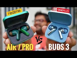 Realme Buds Air 7 Pro vs OnePlus Buds 3 ⚡🔥 Who Wins This TWS Battle ??
