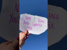 Add yours for today’s gratitude boost 🚀#youtubeshorts #ytshorts #gratitude #mentalfitness