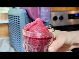 🥤THIS has earned a permanent place on our countertop!! **Inoviva Slushie Maker First Impressions**