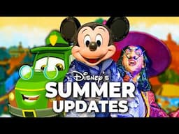 Top 10 NEW Disney Attraction Updates & Changes at Walt Disney World Summer 2025