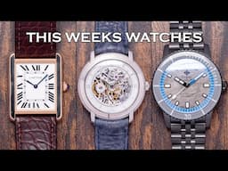 This Weeks Watches - AP Jules Audemars Skeleton, Cartier Tank, Zodiac Meteorite, TAG & More [EP204]