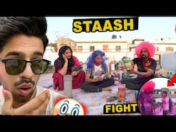 HOLI STAASH FIGHT ! @MRINDIANHACKER