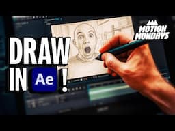 NEW After Effects Drawing Tool & Clay Effects in Blender | Motion Mondays