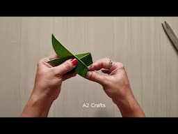 Handmade Mango Leaf Parrot | Unique Nature Craft |Parrot from Mango Leaf | Easy DIY