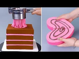 Most Beautiful PINK Cake Decorating Recipes | So Yummy Cake Decorating For Any Occasion