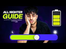 How to Productively Pull An All Nighter in 60 seconds (2025 edition)