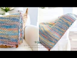 Baby Boy Blanket Crochet Pattern - Beginner-Friendly!