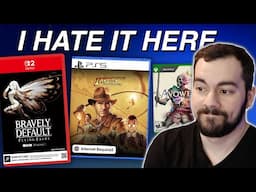 Sony, Nintendo, And Microsoft Are Fumbling Physical Games In 2025