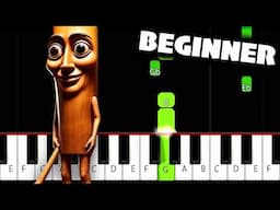 Tung Tung Tung Sahur - BEGINNER Piano Tutorial