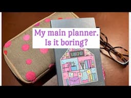 B6 Slim Planner | I’m so settled I feel boring.