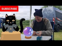 VANLIFE - Cat Man Has Fortune Telling Skills! #vlog