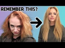 How I grew my hair 8 INCHES in 1 year by * accident *