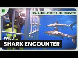 Swimming with Wild Sharks at Blue Lagoon Island | Real and Chance: The Legend Hunters