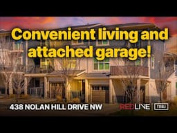 Convenient living and attached garage in Nolan Hill! #nolanhill #daviddempsey #redline #calgary