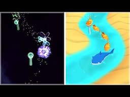 Animal Road Evolution to MAX LEVEL! - Bacteria Fish Lizards