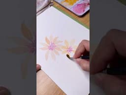 Painting watercolor florals today. 😍 #watercolorflorals #watercolorpainting #watercolorflowers