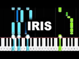 Goo Goo Dolls – Iris - Piano Tutorial