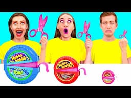 Big, Medium and Small Plate Challenge | Funny Challenges by PaRaRa