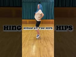 Roller Skating Posture - You Can Bend Your Knees Wrong! #rollerskating #rollerskatingtutorials