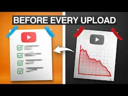 7 Key Things You MUST Do Before Posting a YouTube Video (More Views, More Subscribers!)