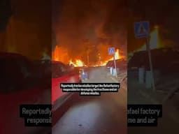 Iran Targeted Rafael Factory...