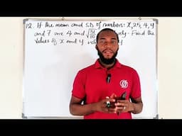 2025 Further Maths Question 12 | Mean and Standard Deviation Problem