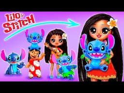 ¡LILO y STITCH Creciendo! Manualidades para Muñecas LOL OMG