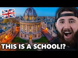 American Reacts to Oxford University for the First Time! *Campus Tour*