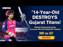 14-Year-Old Vaibhav Suryavanshi SMASHES Fastest 100 | IPL 2025 Magic!"