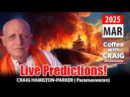 Secret War Exposed? Oil Tanker Sinking, Russia & Live Predictions!🔮 | Craig Hamilton-Parker ☕