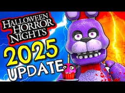 Halloween Horror Nights 2025 FIVE NIGHTS AT FREDDY'S CLUES | HHN 34