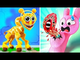 Horror Sprunki VS Zoochosis! *Giant Paper Game Of Clue With Vineria*