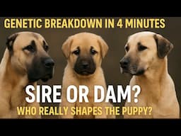 You Think the Sire Decides? Think Again – Puppy Genetics Broken Down