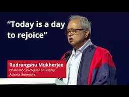 Convocation 2025 Address by Professor Rudrangshu Mukherjee | Chancellor, Ashoka University