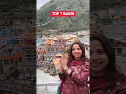 Ep 210 || Top 5 Badri in Uttarakhand | badrinath temple 😍 | #haridwar #shorts #badrinath
